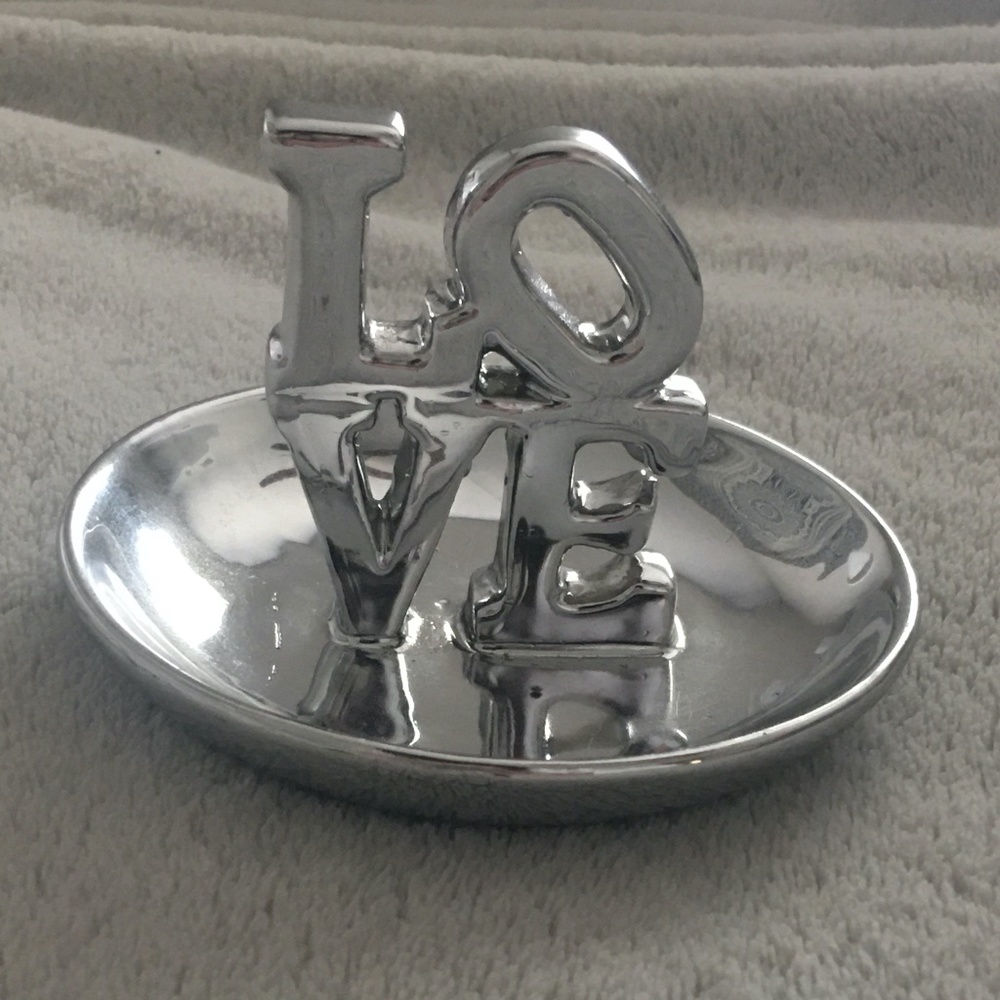 Silver Jewelry Holder